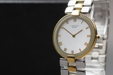 Vintage 1984 Exc+5 Seiko Lassale 5A54-2000 Roman Gold Quartz Mens Watch JAPAN