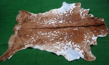 Luxury Goat hide Rug Hair on