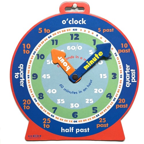 Children teaching clock - teaching,