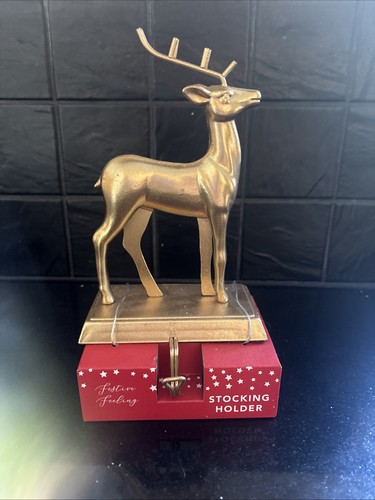 Brand new reindeer stocking - brand,