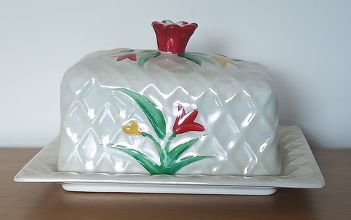 Vintage wade lidded - vintage, butter