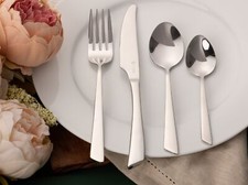 Viners Flair 24 Piece 18.0 Stainless Steel Cutlery Set , 25 Year Guarantee