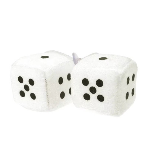 2pcs auto ssoft fuzzy dice - auto,