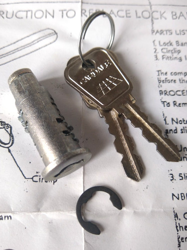 Cardale garage door lock - lock, /