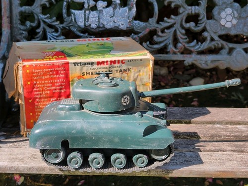 Vintage tri ang minic sherman - tri-ang,
