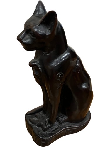 Vintage egyptian black cat - vintage,