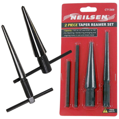 2pc taper reamer set - 2pc,