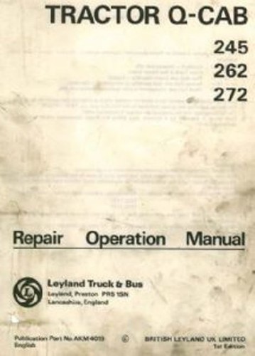 Leyland tractor 245 - tractor, 262