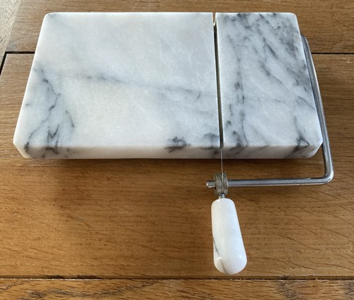 White marble cheese - , slicer