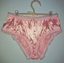 Baby pink Satin Frilly