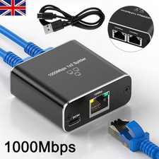 1000Mbps Ethernet Splitter