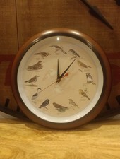 Bird Song Wall Clock Hourly