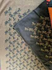 Coach Wool Throw Blanket