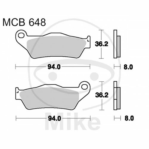 Brake pads std - brake, lucas