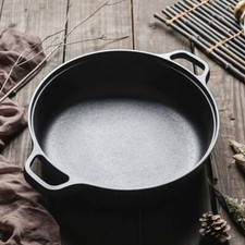 Round Fry Frying Pan Cast Iron