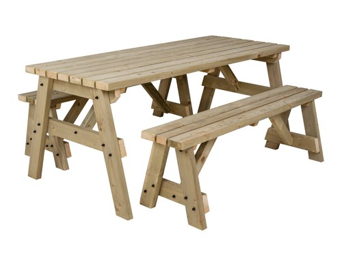Garden bench table set - set, outdoor