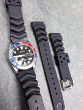 Divers 20mm rubber Watch Strap