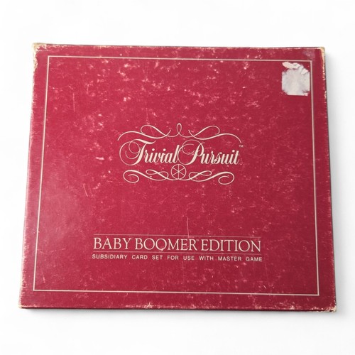 Trivial pursuit baby boomer - trivial,