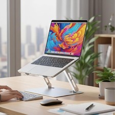 Adjustable laptop stand - adjustable, for