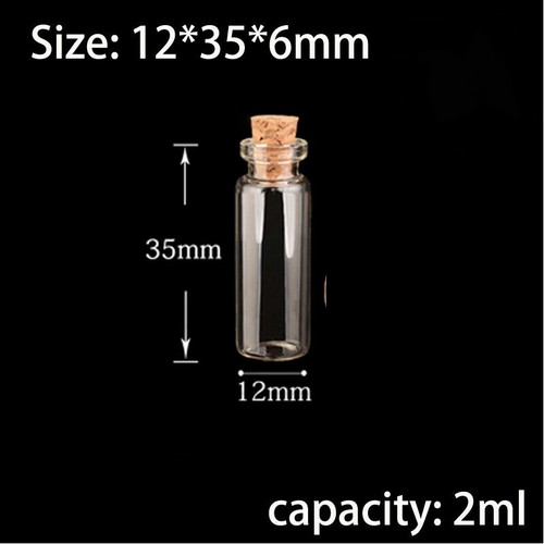 Clear glass bottles - clear,