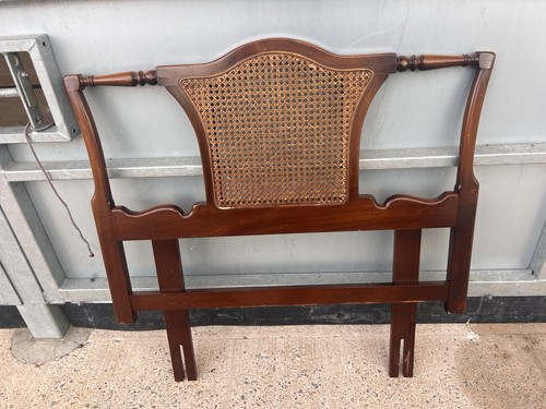 Vintage mahogany cane - &, single