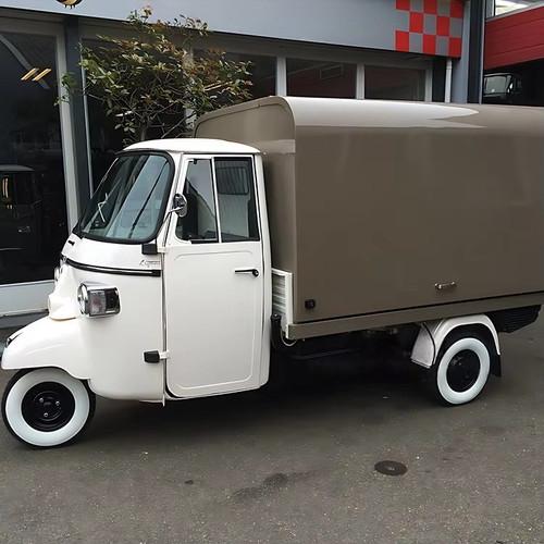 Bright new vintage ape - ape, piaggio