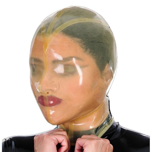 Latex hood only - hood, nostril