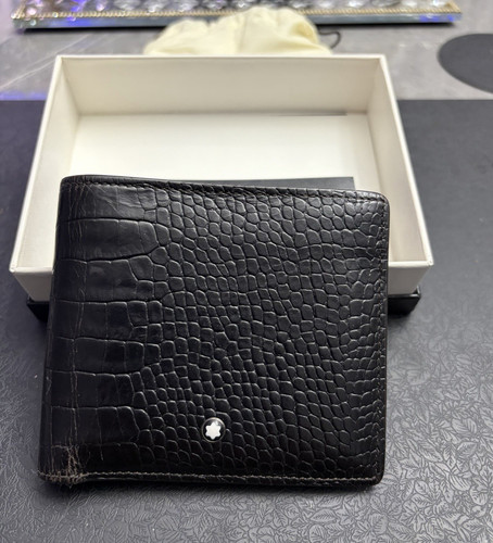 Montblanc black crocodile - montblanc,