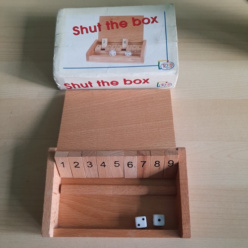 Shut the box game pocket - -,