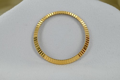 Rolex 18ct fluted yellow - yellow, gold