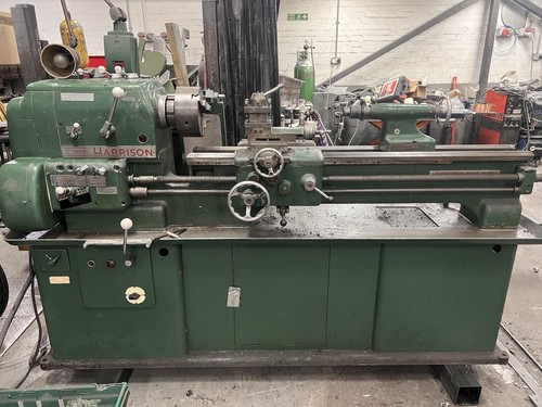 Harrison swing lathe - 12”,