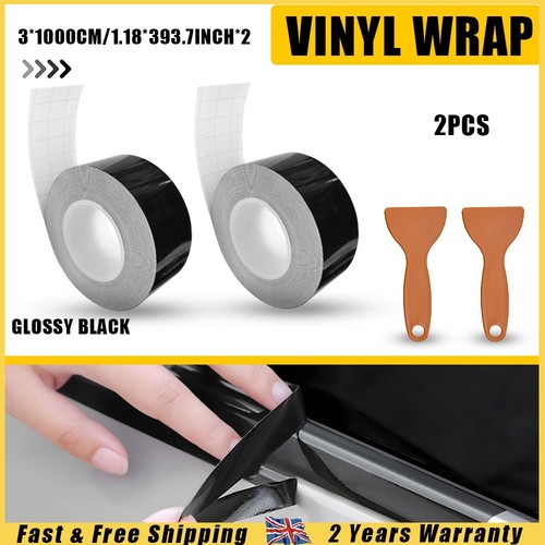 Gloss black chroming - 2x,