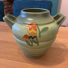 Crown Ducal Vase with Floral