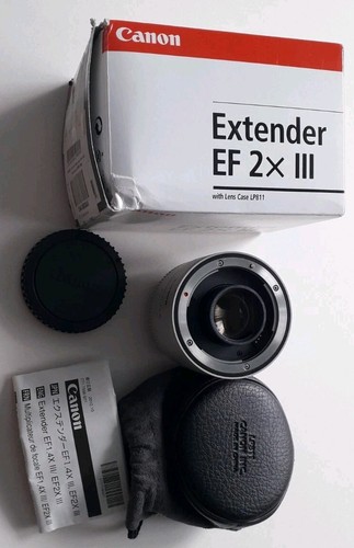 Canon extender iii boxed - ef, 2x