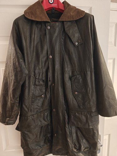 Vintage wax jacket coat - wax,