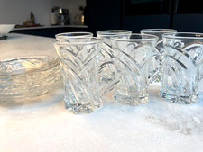 Turkish Tea Glasses Set of 6 Arabic Moroccan Style, Gold Rim 210ml, Gift Box Cup