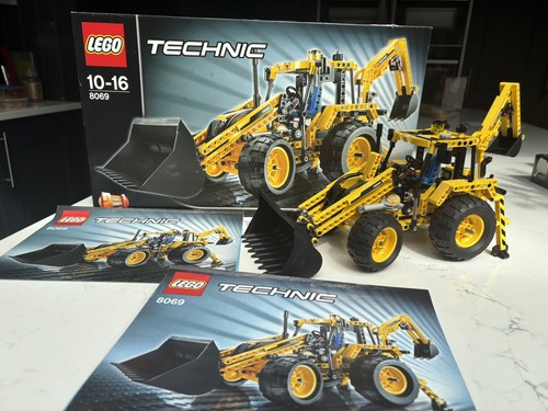 Lego technic backhoe - lego, loader