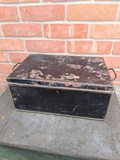 Vintage Metal Locker Box
