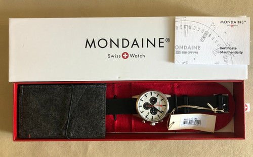 Mondaine men chrono watch - chrono,