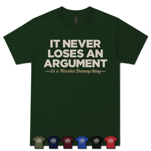 Never loses argument - loses, an