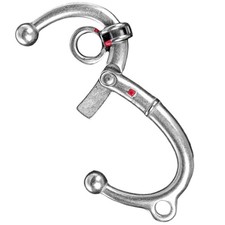 Cow Cattle Nose Ring Stainless Steel Nose Ring for Cow Cattle Metal Cow Spring