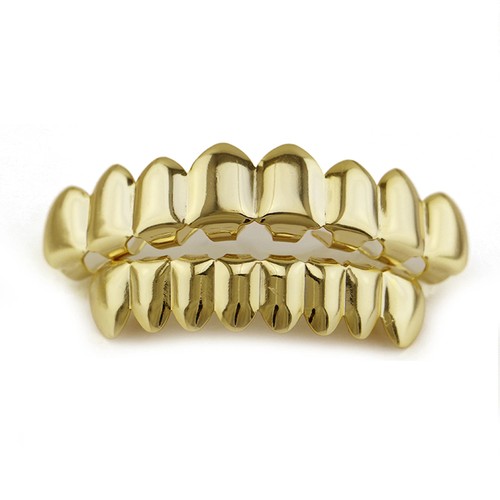 14k gold plated hip hop - plated,