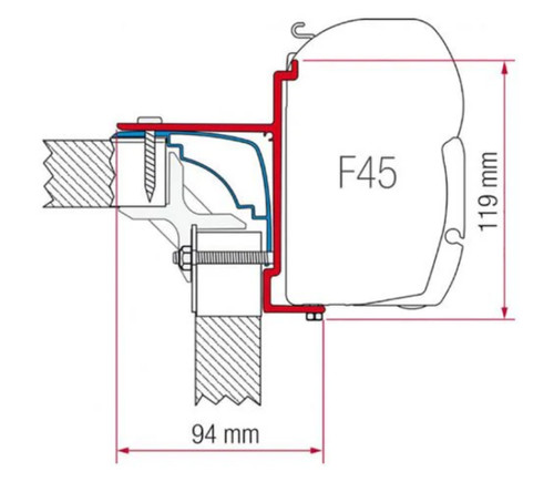 Fiamma adapter laika ecovip - fiamma,