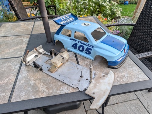 Vintage nitro chassis - chassis, &