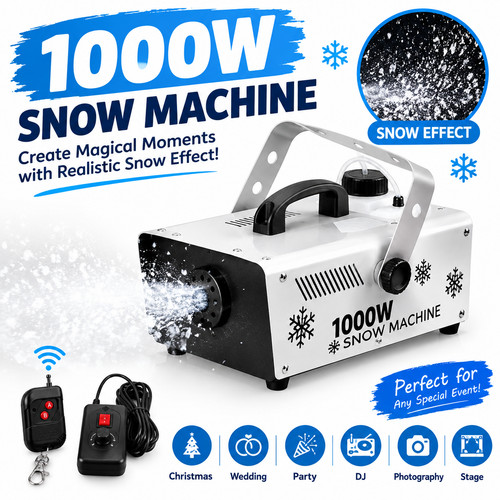 1000w snow machine - 1000w,