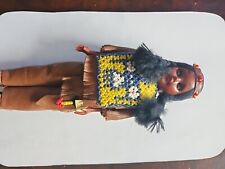 vintage collectors Carlsons Doll 8" Osage Chief 20-91a  