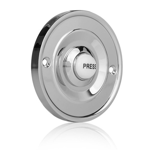 Bright chrome round - chrome, door