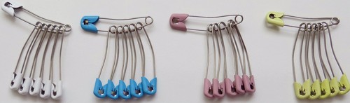 Pack nappy pins terry - 6,