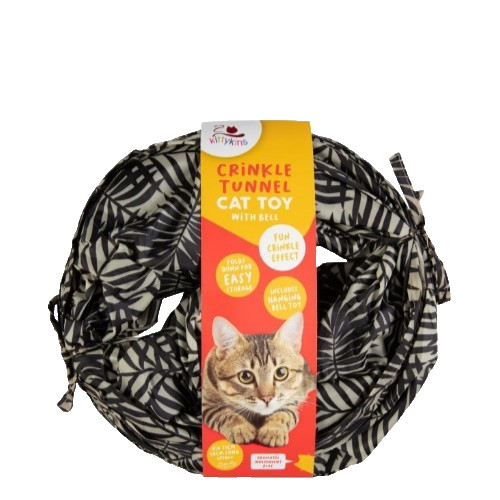 Crinkle cat tunnel - crinkle, toy