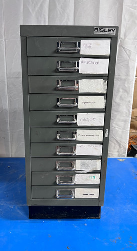 Bisley metal draw - draw, filing